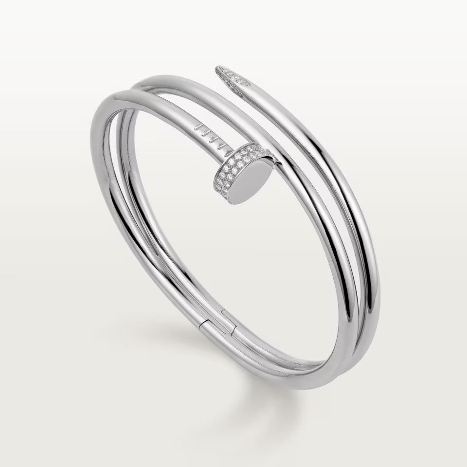 [Okajuri Jewelry] JUSTE BRACELET 3.5MM DOUBLE ROW DIAMOND