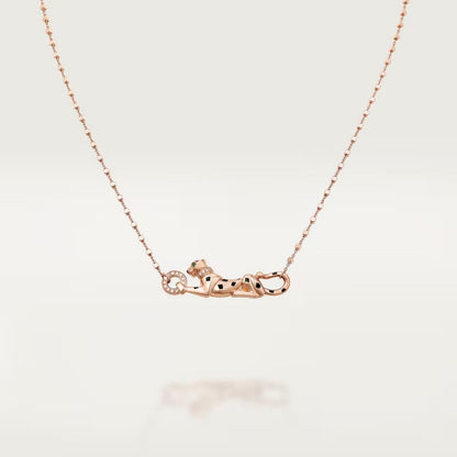 [Okajuri Jewelry] PANTHERE FULL DIAMOND NECKLACE