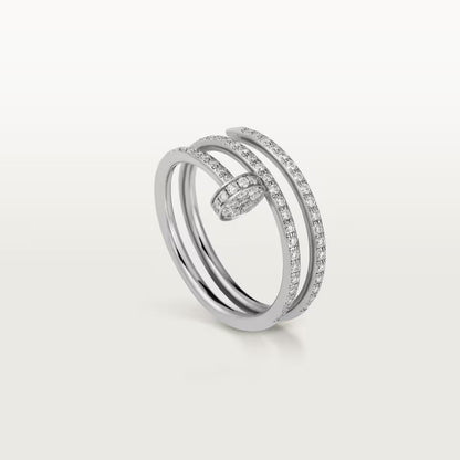 [Okajuri Jewelry] JUSTE RING 4.8MM FULL DIAMOND