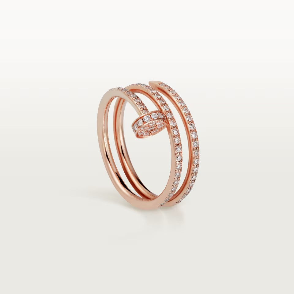 [Okajuri Jewelry] JUSTE RING 4.8MM FULL DIAMOND