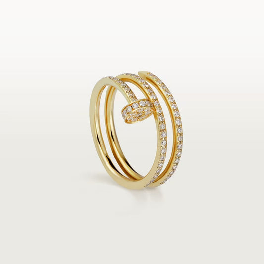 [Okajuri Jewelry] JUSTE RING 4.8MM FULL DIAMOND