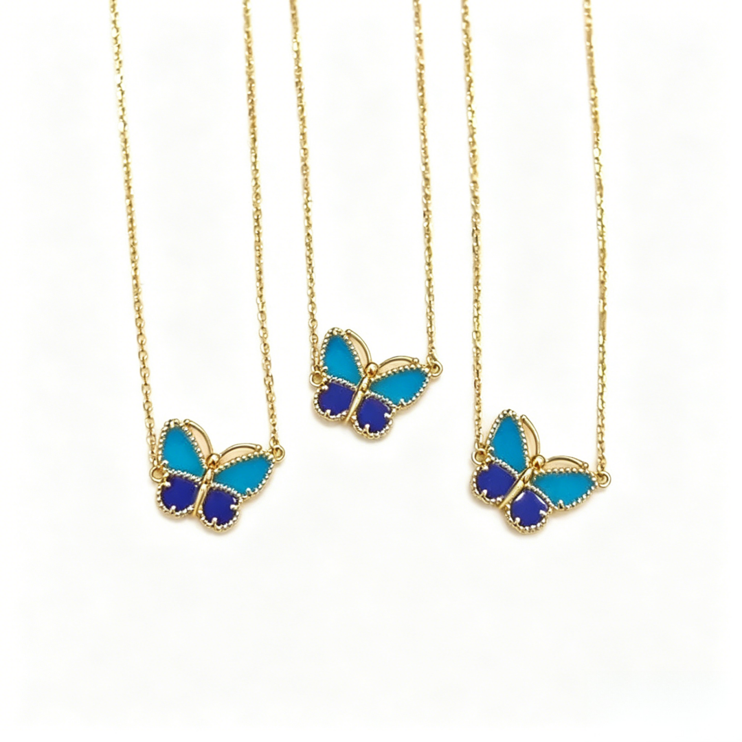 [Okajuri Jewelry]2026 NEW LUCKY BUTTERFLY 1 MOTIFS NECKLACE
