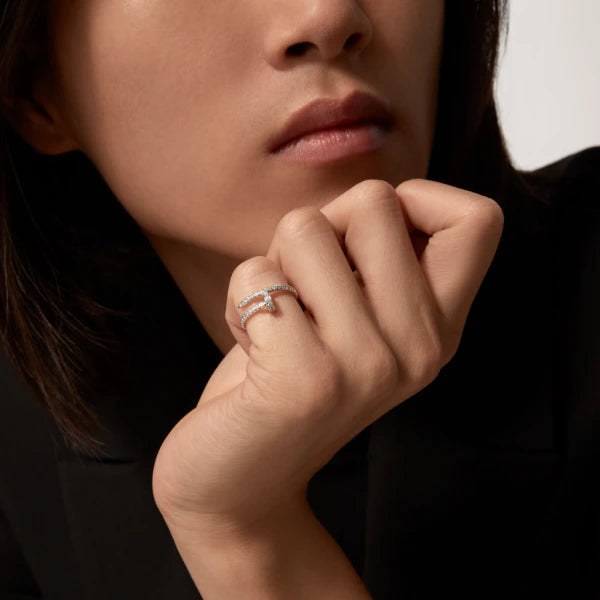 [Okajuri Jewelry]JUSTE RING 1.8MM SILVER DIAMONDS