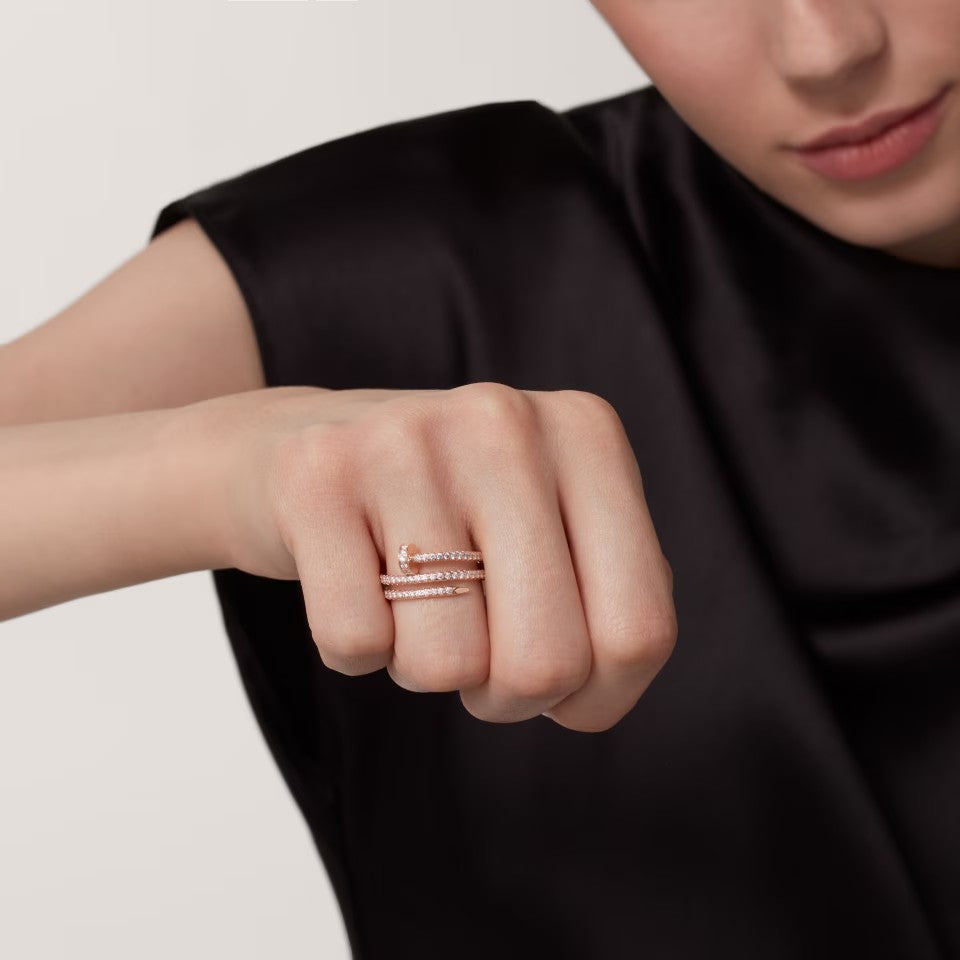 [Okajuri Jewelry] JUSTE RING 4.8MM FULL DIAMOND