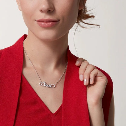[Okajuri Jewelry] PANTHERE PAVED DIAMOND NECKLACE