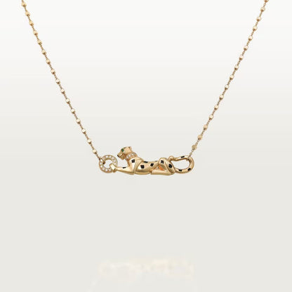 [Okajuri Jewelry] PANTHERE FULL DIAMOND NECKLACE