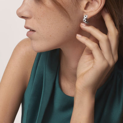 [Okajuri Jewelry] PANTHERE MINI FULL DIAMOND EARRINGS