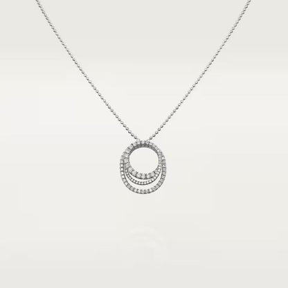 [Okajuri Jewelry] ETINCELLE  FULL DIAMOND NECKLACE