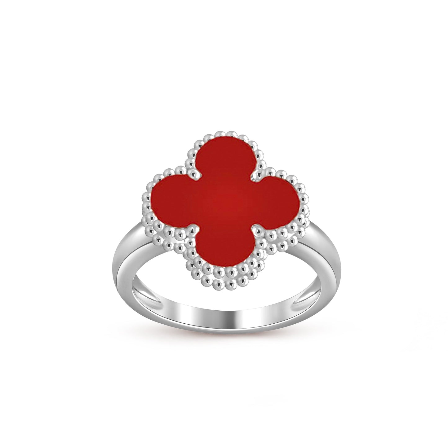 [Okajuri Jewelry] CLOVER SILVER RING COLLECTION