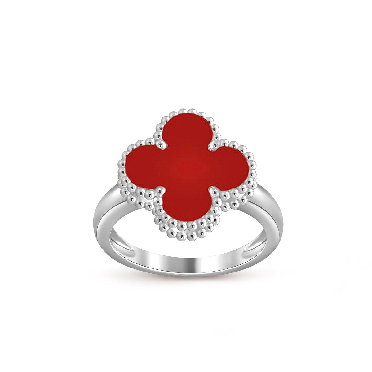 [Okajuri Jewelry] CLOVER SILVER RING COLLECTION