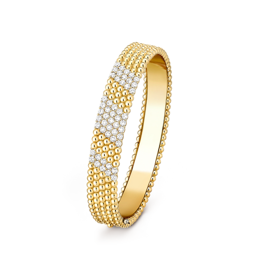 [Okajuri Jewelry] FIVE-ROW DIAMOND BRACELET