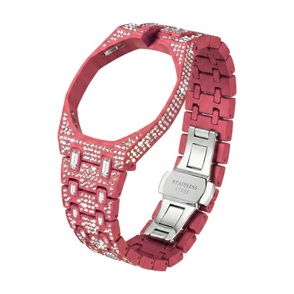 Royal Oak Pop Exclusive Bioceramic Case & Bioceramic Strap Full Diamond