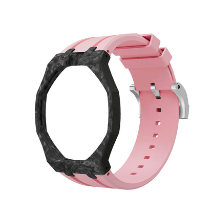 Royal Oak Pop Exclusive Carbon‑fiber Case & Silicone Strap