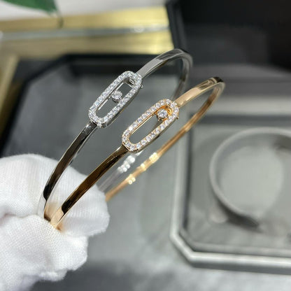 [Okajuri Jewelry]Move Uno pavé flex bangle medium
