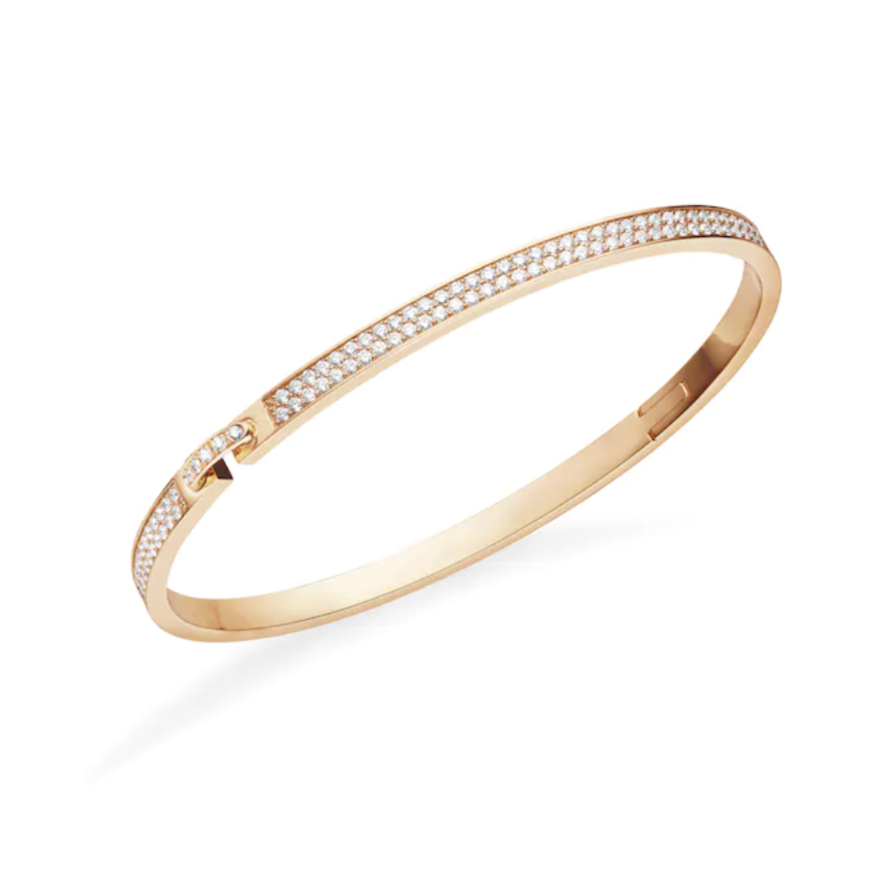 [Okajuri Jewelry]LIENS VIDENCE DIAMOND PAVED BRACELET