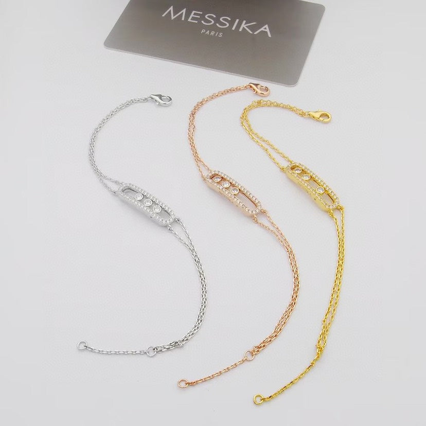 [Okajuri Jewelry] Move Classique pavé bracelet