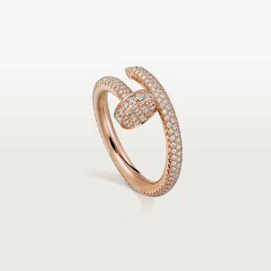 [Okajuri Jewelry] JUSTE RING 2.6MM FULL DIAMOND