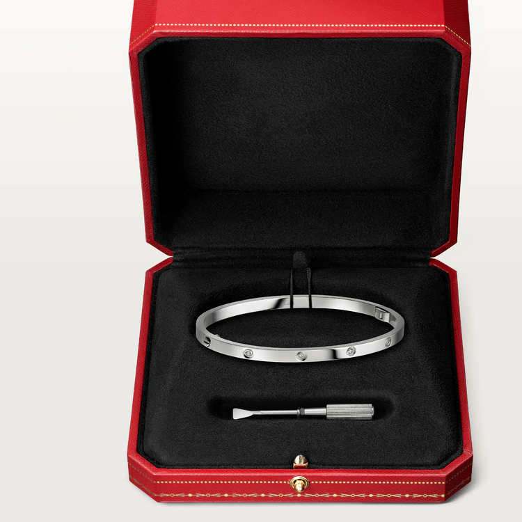 [Okajuri Jewelry] LOVE BRACELET 3.65MM 10 DIAMONDS