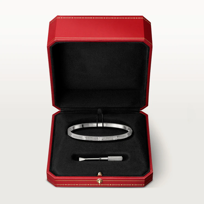 [Okajuri Jewelry] LOVE BRACELET 3.65MM DIAMOND-PAVED
