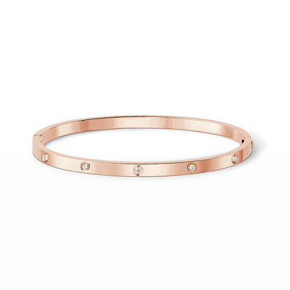 [Okajuri Jewelry] LOVE BRACELET 3.65MM 10 DIAMONDS