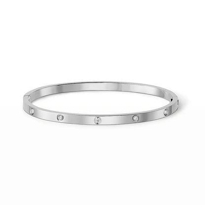 [Okajuri Jewelry] LOVE BRACELET 3.65MM 10 DIAMONDS