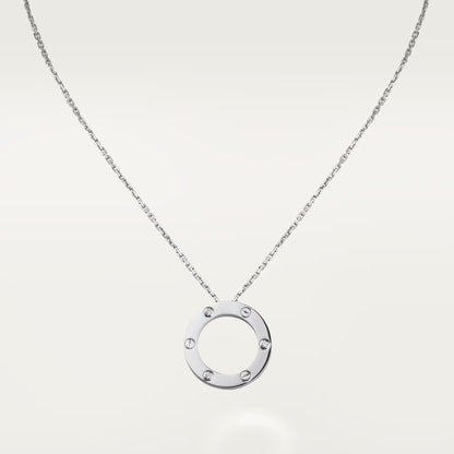 [Okajuri Jewelry] LOVE NECKLACE 16MM 3 DIAMONDS