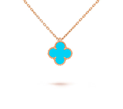 [Okajuri Jewelry] CLOVER MINI 9.5MM CARNELIANS NECKLACE COLLECTION
