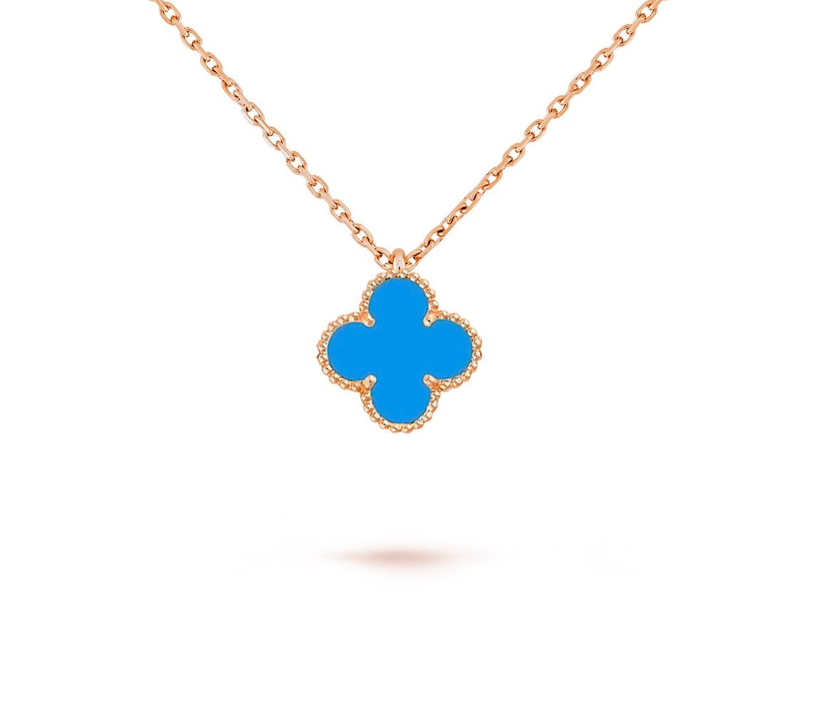 [Okajuri Jewelry] CLOVER MINI 9.5MM CARNELIANS NECKLACE COLLECTION