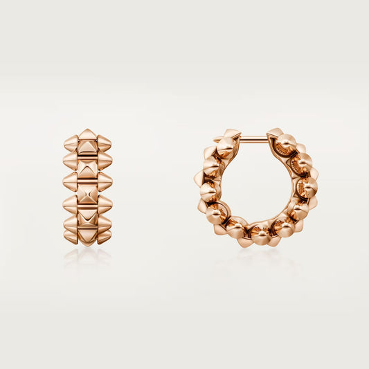 [Okajuri Jewelry] CLASH MINI HOOP EARRINGS