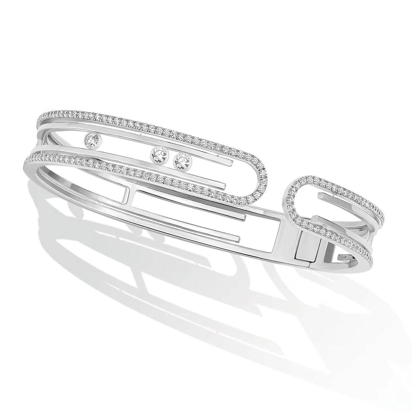 [Okajuri Jewelry]MOVE 10TH PAVED DIAMOND BRACELET