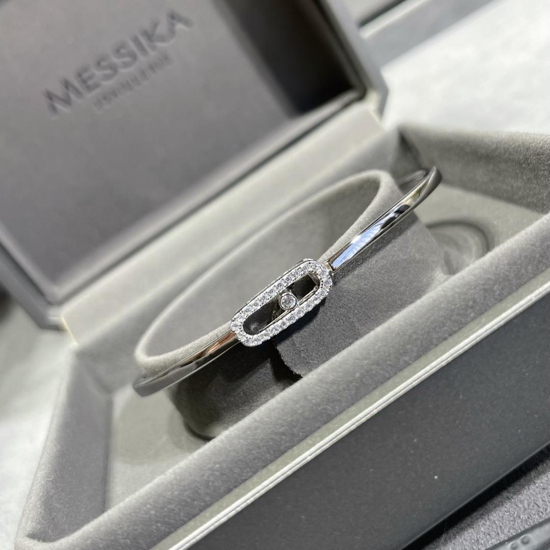 [Okajuri Jewelry]Move Uno pavé flex bangle medium