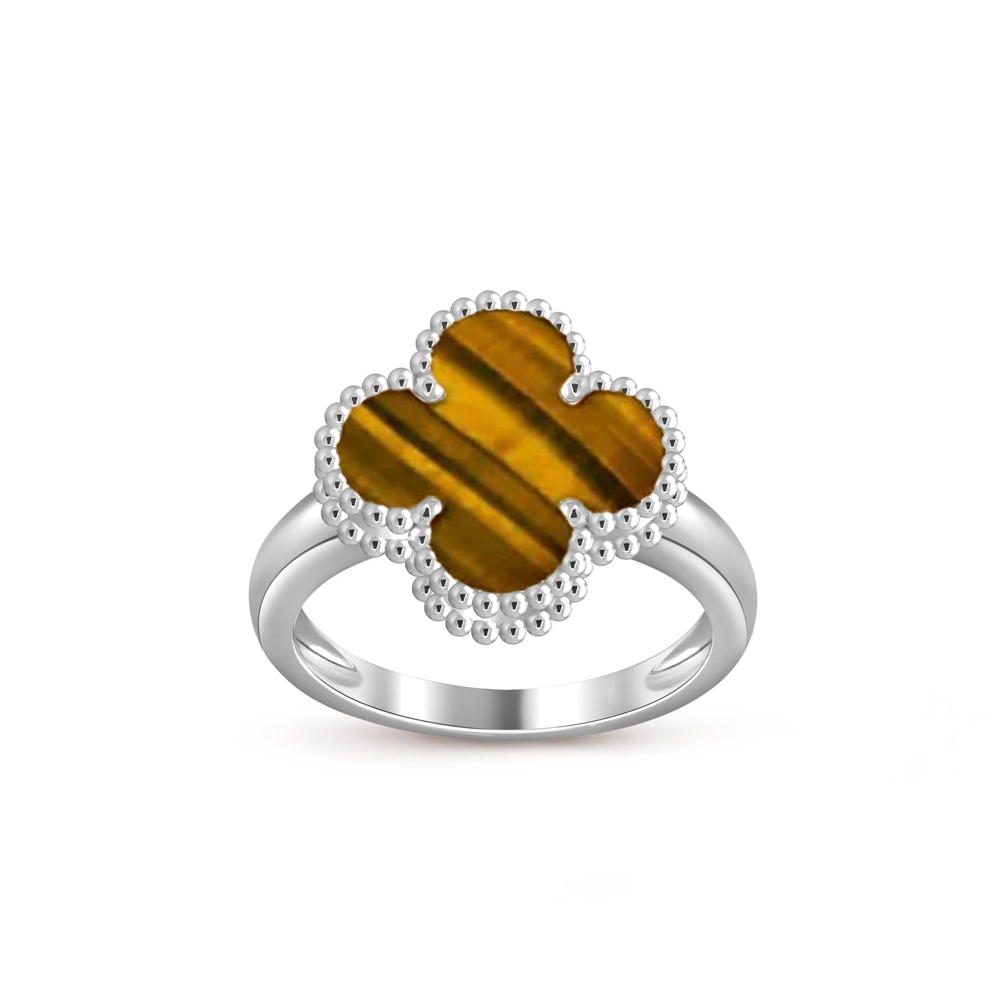 [Okajuri Jewelry] CLOVER SILVER RING COLLECTION