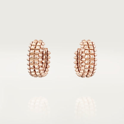[Okajuri Jewelry] CLASH 9.2MM DOUBLE ROW EARRINGS