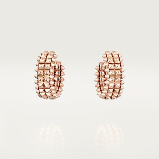 [Okajuri Jewelry] CLASH 9.2MM DOUBLE ROW EARRINGS