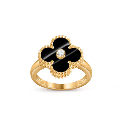 [Okajuri Jewelry] CLOVER DIAMOND RING GOLD COLLECTION