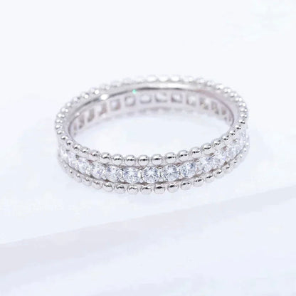 [Okajuri Jewelry]PERLEE DIAMOND SILVER RING