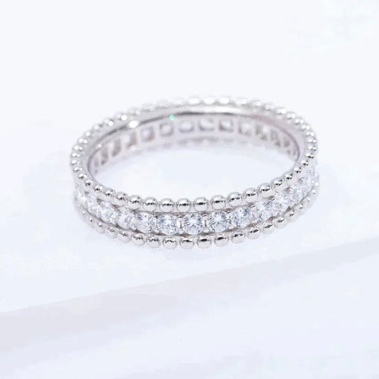 [Okajuri Jewelry]PERLEE DIAMOND SILVER RING