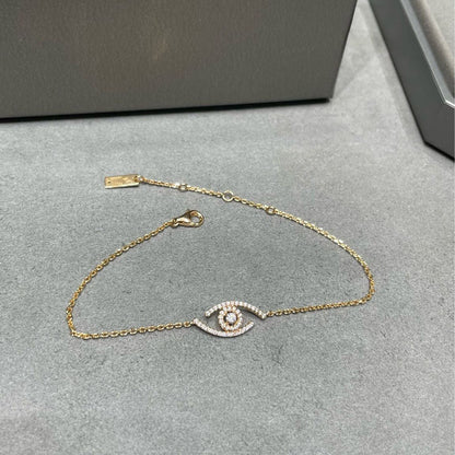[Okajuri Jewelry]Lucky Eye Pave-Set Diamond Bracelet