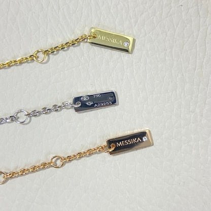 [Okajuri Jewelry]Lucky Eye Pave-Set Diamond Bracelet