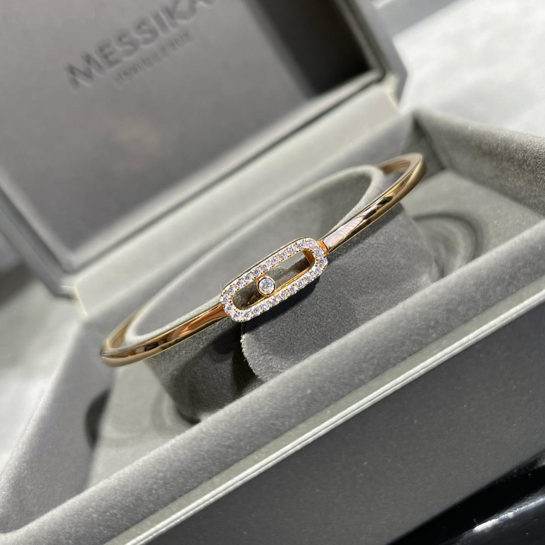 [Okajuri Jewelry]Move Uno pavé flex bangle medium