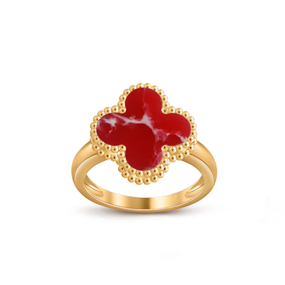 [Okajuri Jewelry] CLOVER RING GOLD COLLECTION