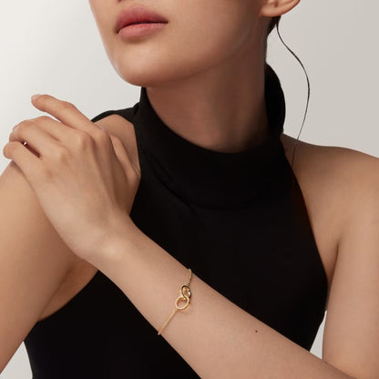 [Okajuri Jewelry] LOVE BRACELET DOUBLE RING