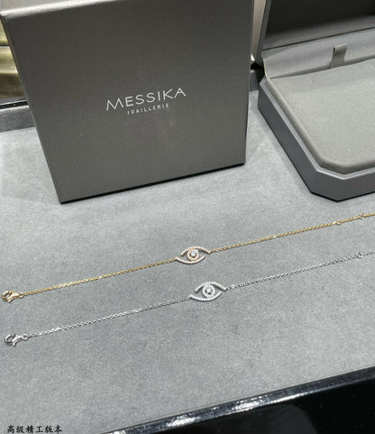 [Okajuri Jewelry]Lucky Eye Pave-Set Diamond Bracelet