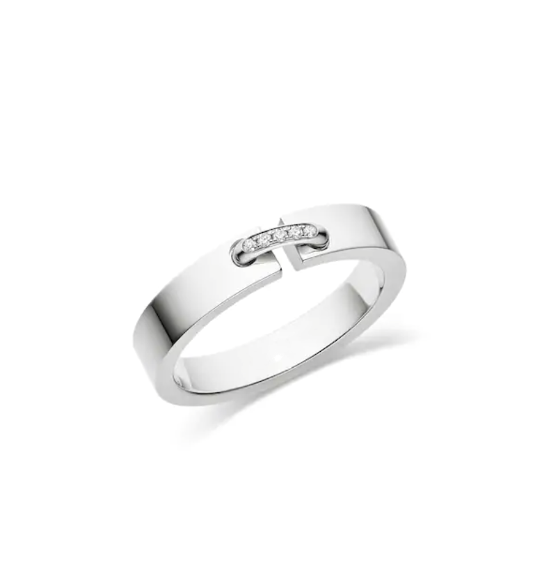 [Okajuri Jewelry]ALLIANCE LIENS VIDENCE DIAMOND 4MM RING