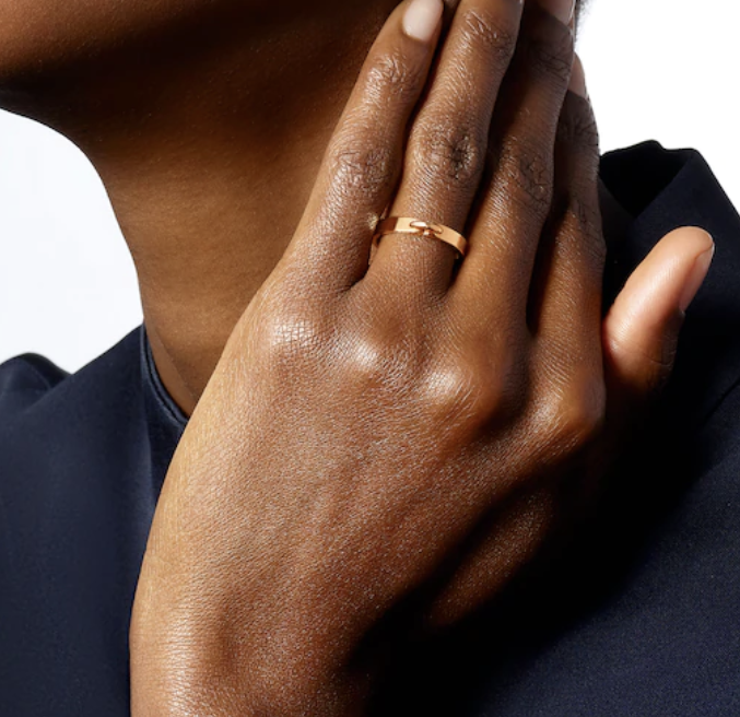 [Okajuri Jewelry]ALLIANCE LIENS VIDENCE 3MM RING