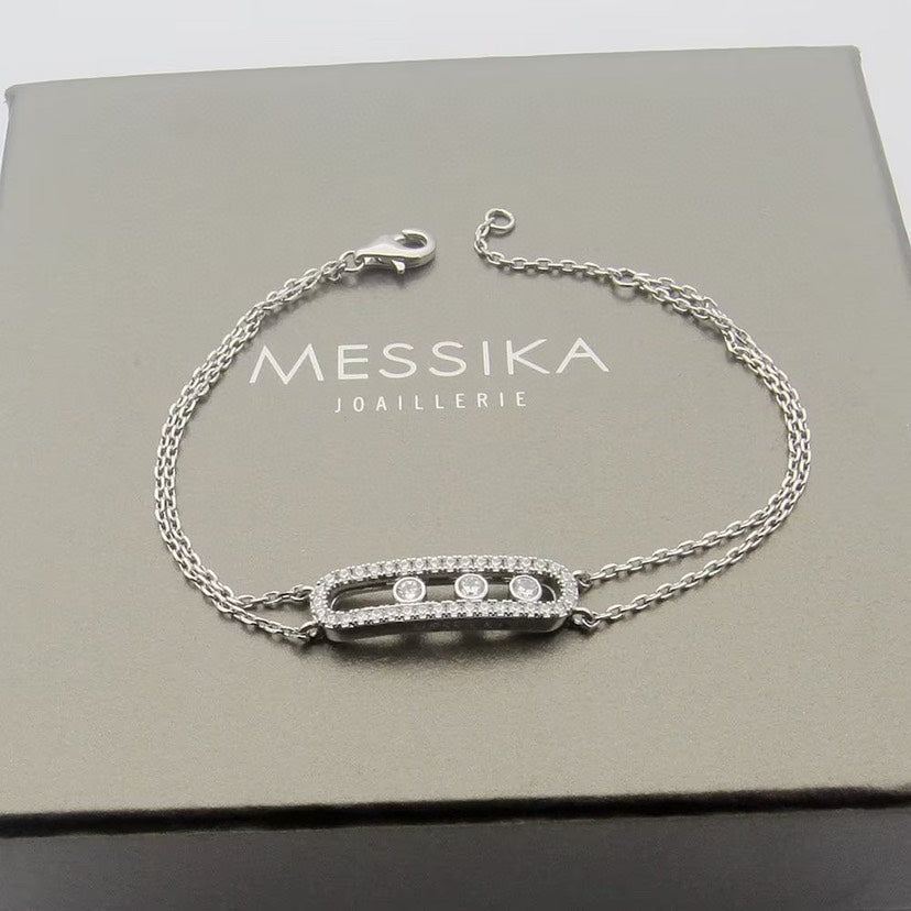 [Okajuri Jewelry] Move Classique pavé bracelet