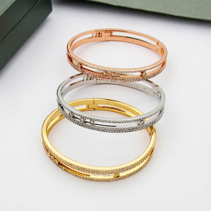 [Okajuri Jewelry]Move Romane pavé bangle