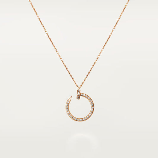 [Okajuri Jewelry] JUSTE NECKLACE FULL DIAMOND