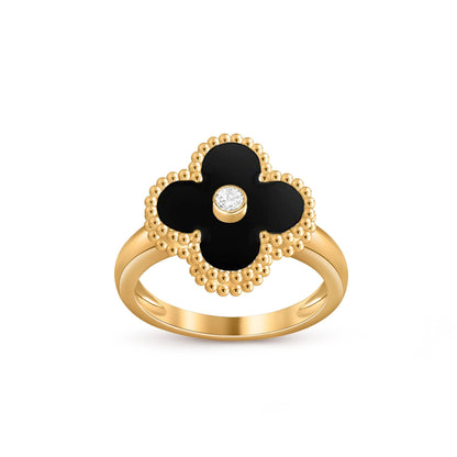 [Okajuri Jewelry] CLOVER DIAMOND RING GOLD COLLECTION
