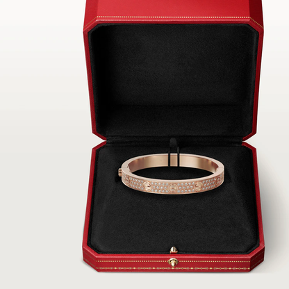 [Okajuri Jewelry]LOVE BRACELET 6.1MM DIAMOND-PAVED